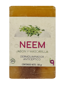 Fotografía de producto Jabón Artesanal de Neem con contenido de 100 gr. de Iq Herbal Products 